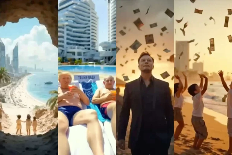 Trump faces Truth Social backlash over AI video of Gaza with topless Netanyahu and bearded bellydancers