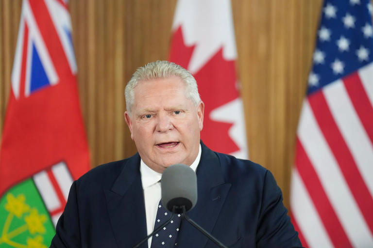 Ontario slaps 25% increase on electricity exports to U.S. in response to Trump’s trade war