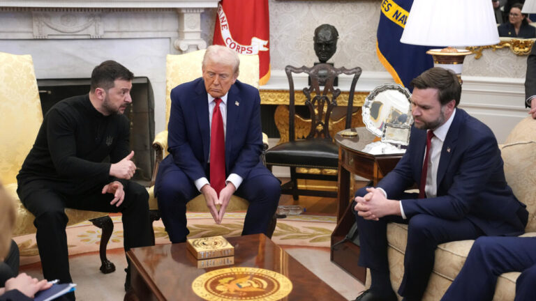 Zelenskyy, Trump engage in tense Oval Office exchange amid mineral deal talks